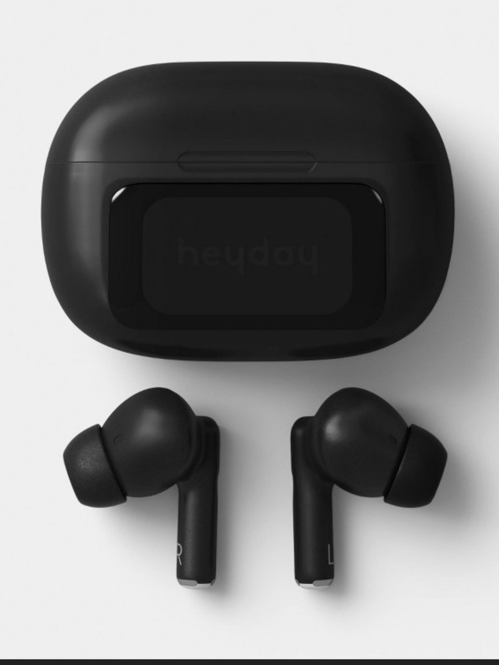 True Wireless Active Noise Cancelling Earbuds with Screen •Black•